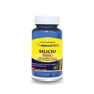 Silicium Forte, 30 capsules, Herbagetica