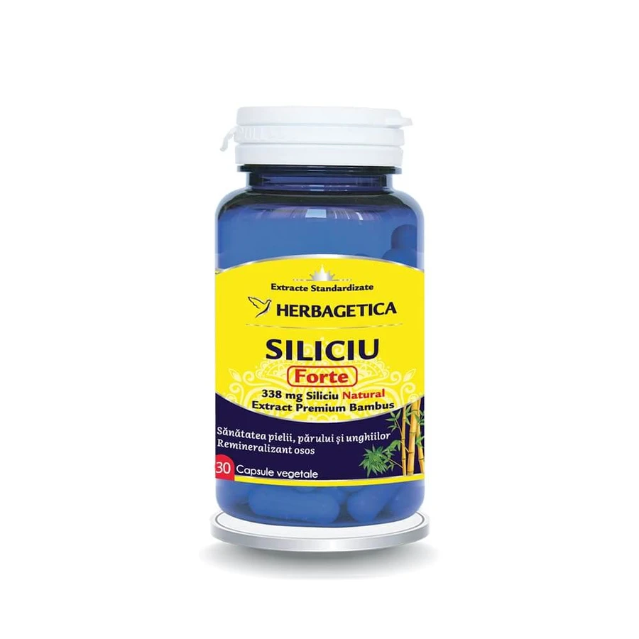 Silicium Forte, 30 capsules, Herbagetica