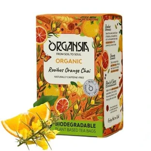 Orangen- und Rooibonstee, 18 Beutel, Organsia