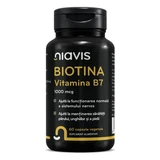 Biotin Vitamin B7, 1000 mcg, 60 Kapseln, Niavis
