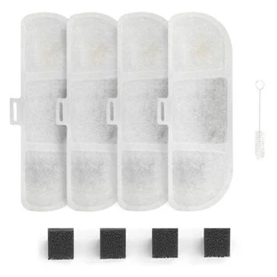 SHW-FNI-08 Edelstahl-Brunnenfilter-Set mit mobiler Anwendung, 4 Stück, Shaw