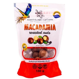 Macadamianoten in geroosterde dop, 150 g, Macadamia Nut Farm