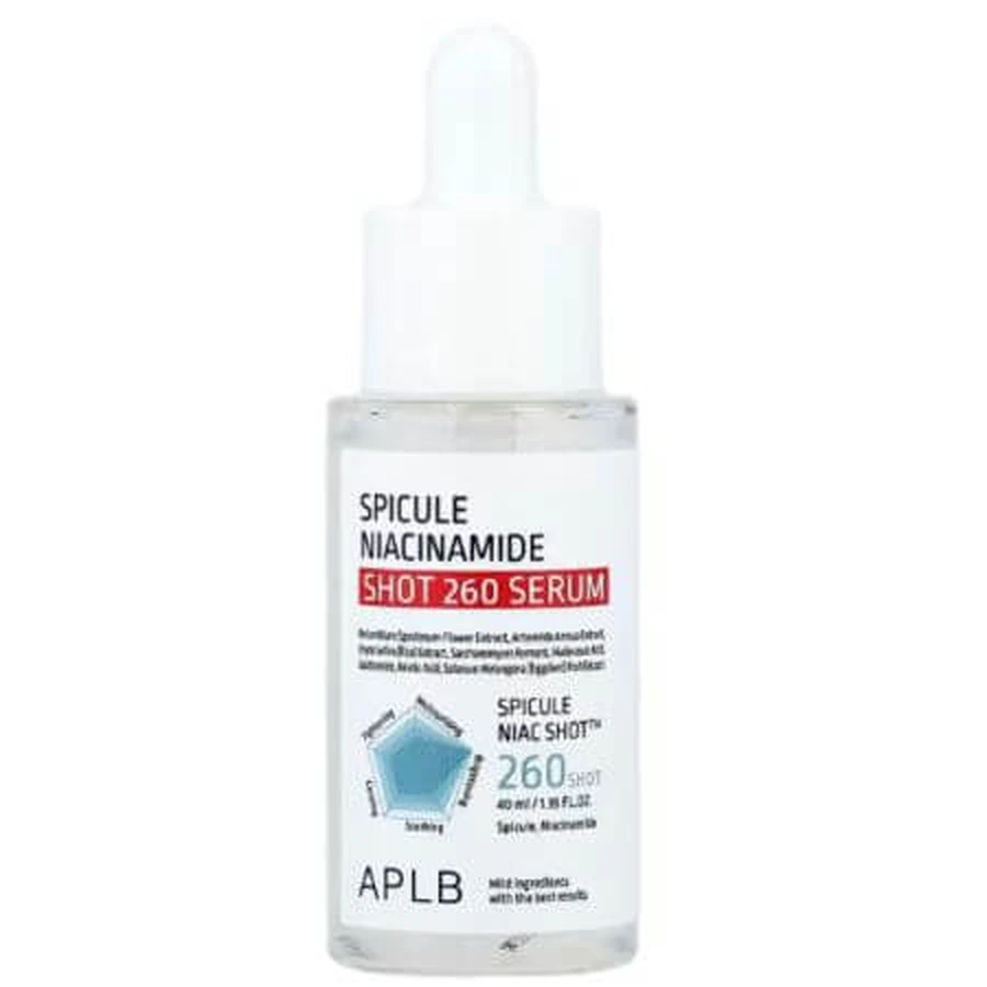 Geconcentreerd serum Spicule Niacinamide Shot 260, 40 ml, Aplb