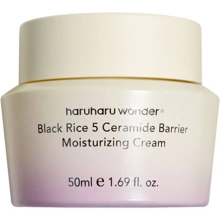Feuchtigkeitsspendende Gesichtscreme mit Ceramiden Black Rice 5 Ceramide Barrier, 50 ml, Haruharu Wonder