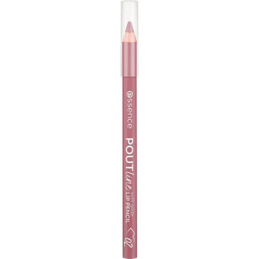 Lippenstift, 02 Pinkly Promise, POUTline soft glide, 0,62 g, Essence