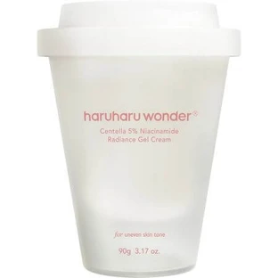 Gel-crème hydratant pour le visage avec centella asiatica et 5% de niacinamide Centella, 90 g, Haruharu Wonder