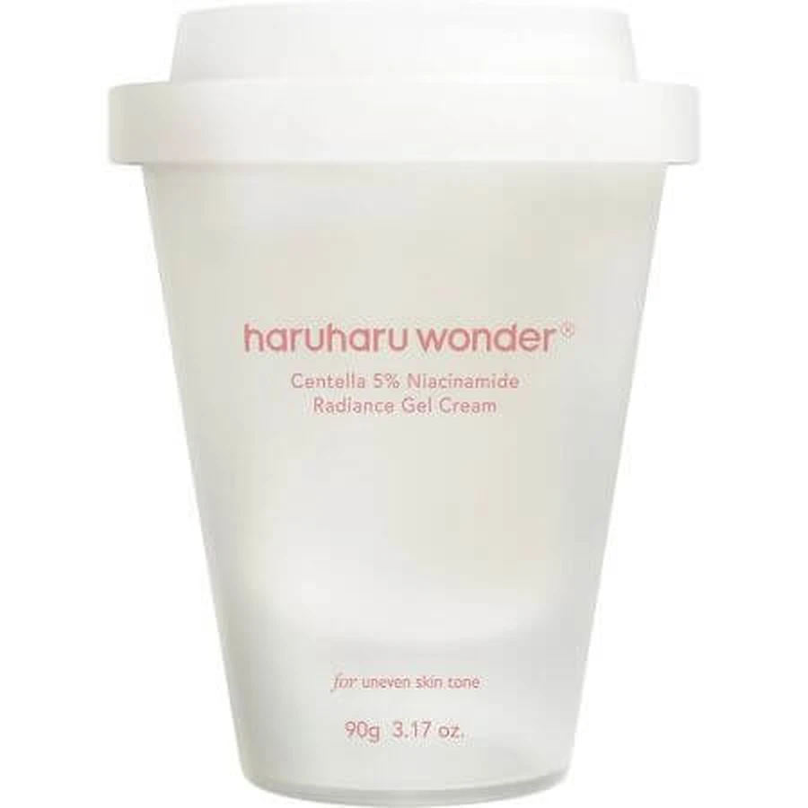 Gel-crème hydratant pour le visage avec centella asiatica et 5% de niacinamide Centella, 90 g, Haruharu Wonder
