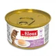 Comida húmeda con pollo y gambas para gatos Duo Mousse, 85 g, Les Filous