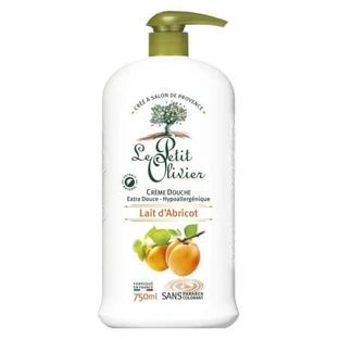 Abrikozenmelkcrème douchegel, 750 ml, Le Petit Olivier