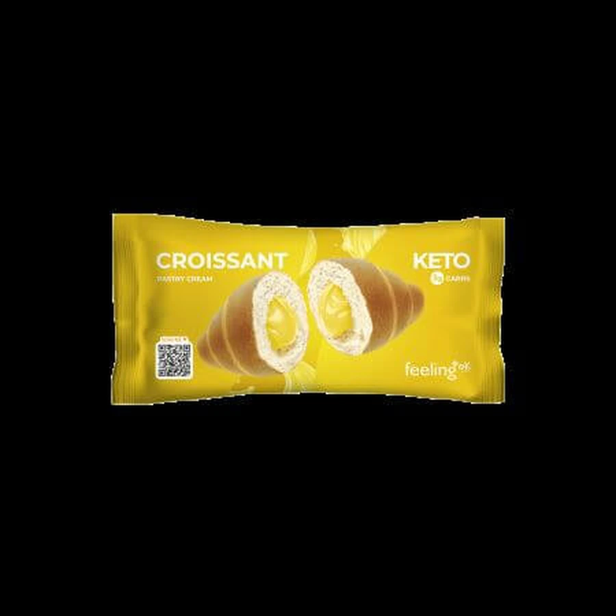 Protein croissant with pastry cream, 50 g, FeelingOK