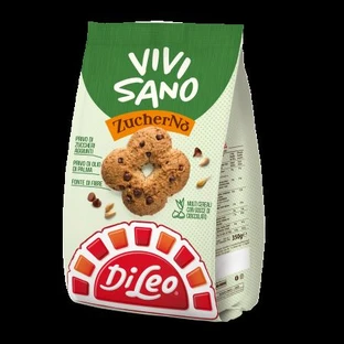 Galletas multicereales con pepitas de chocolate, 280 g, Vivisano
