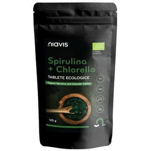 Spirulina + Chlorella Bio-Tabletten, 125 g, Niavis