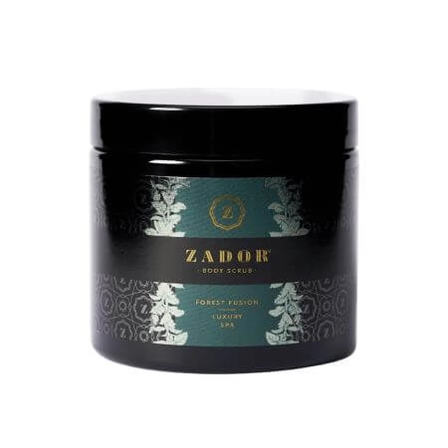 Lichaamsscrub met houtachtige en citrusgeur Forest Fusion, 200 ml, Zador