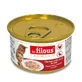 Comida húmeda con pollo y pato en aspic para gatos, 85 g, Les Filous