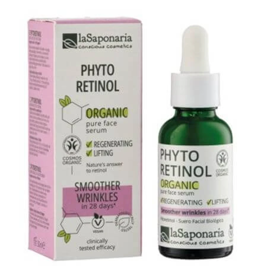 Pure active with phytoretinol, 30 ml, La Saponaria