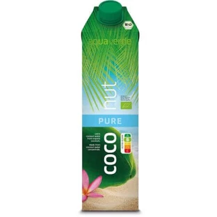 Organic coconut water, 1000 ml, Aqua Verde