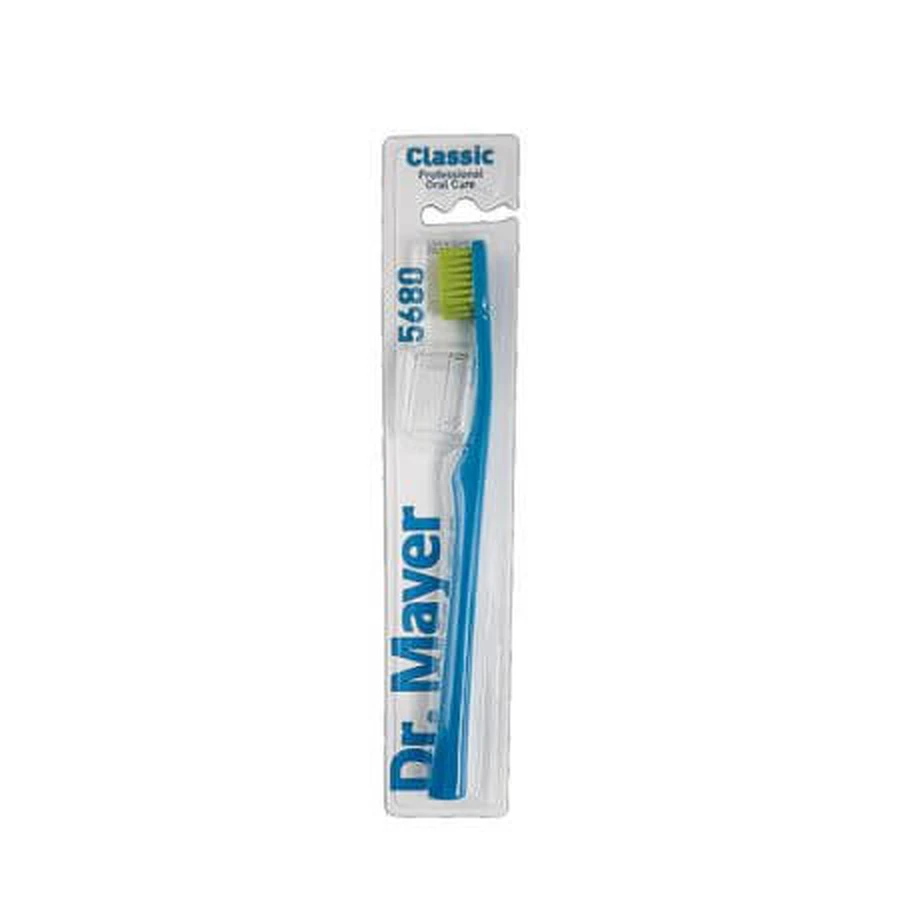 Classic ultrasoft brush 5680, Blue, DRM-S311B, 1 piece, Dr. Mayer