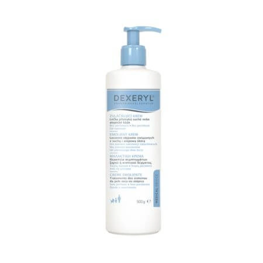 Erweichende Creme für trockene und atopische Haut, 500 g, Dexeryl