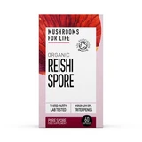 Biologische Reishi Spore, 800 mg, 60 capsules, MushroomsForLife