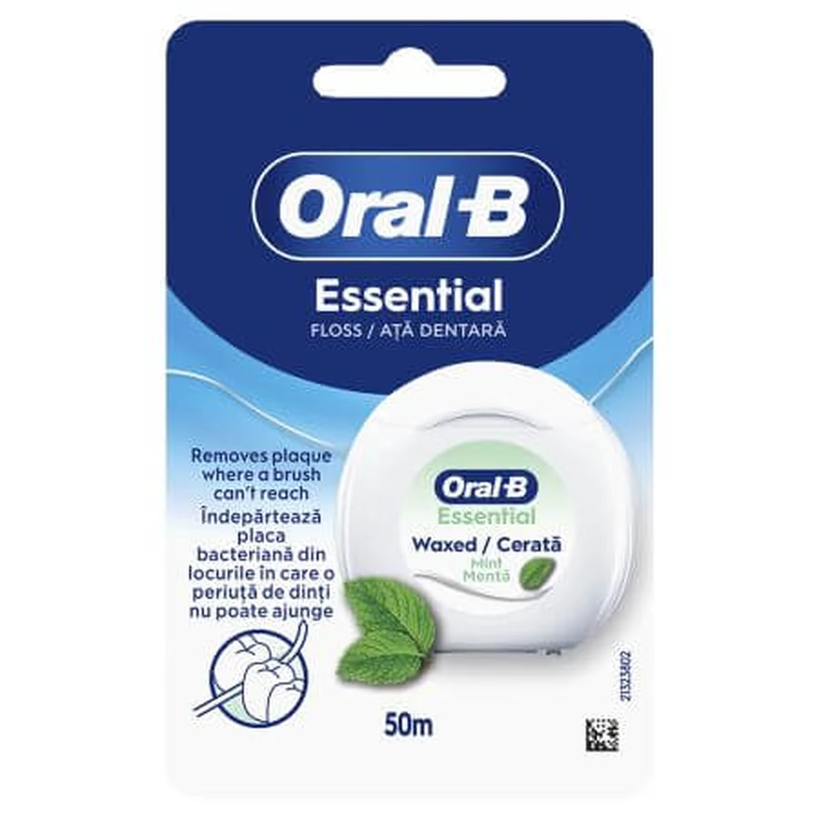 Essential flosdraad met mintsmaak, 50 m, Oral-B