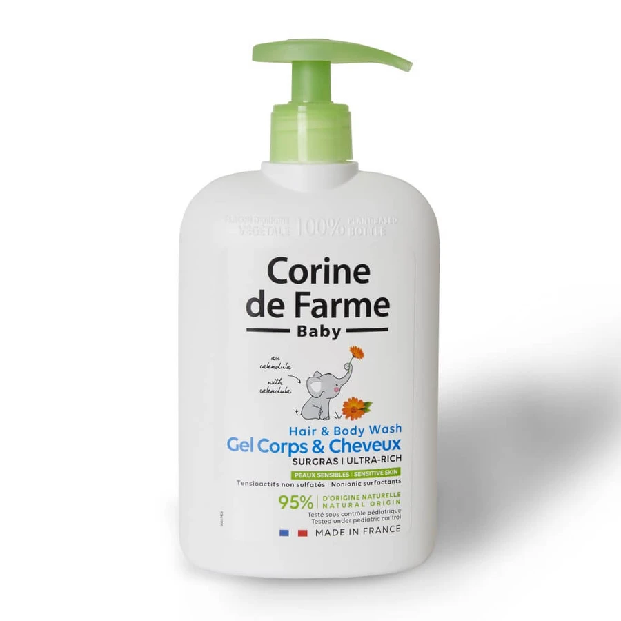 Haar- und Körpershampoo Ultra Rich Baby, 500 ml, Corine de Farme