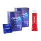 Paquete Prezervative Extra Safe 2x18 piezas + Lubricante Fresa, 50 ml, Durex