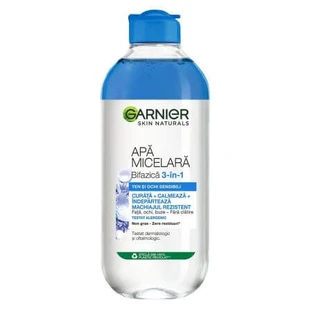 Skin Naturals Dual-Phase Micellar Water with Blue Blossoms, 400 ml, Garnier