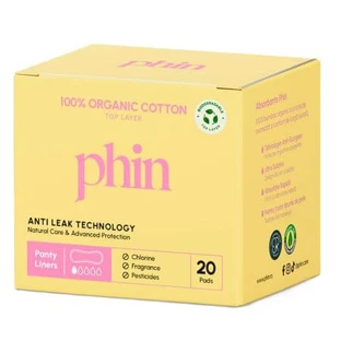 Tagesbinden aus Bio-Baumwolle, 20 Stück, Phin