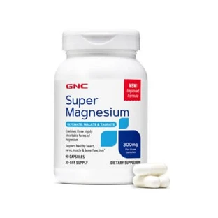 Super Magnesium, 300 mg, 90 capsules, GNC