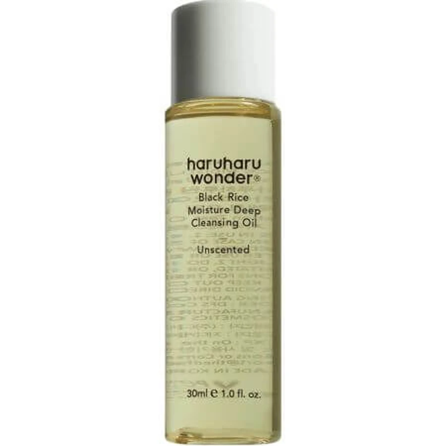 Gesichtsreinigungsöl auf Basis von Black Rice Moisture, 30 ml, Haruharu Wonder