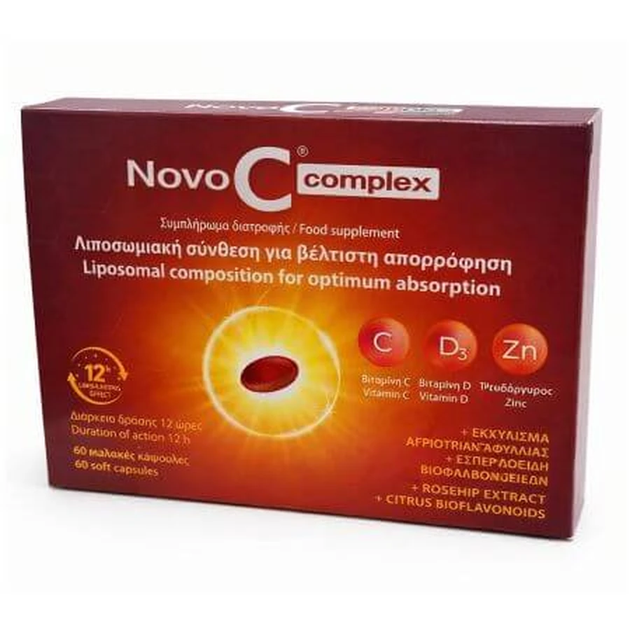 Novo C liposomaler Vitamin-Komplex, 60 Weichgel-Kapseln, ND Medhealth