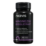 Bisglicinato de magnesio, 100 cápsulas, Niavis