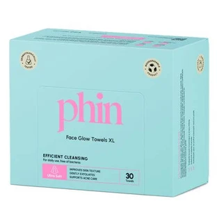Glow Towels Gesichtshandtücher, XL, 30 Stück, Phin