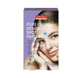 Anti-Akne-Pflaster mit Salicylsäure und Portulak-Extrakt, 30 Stück, Purederm
