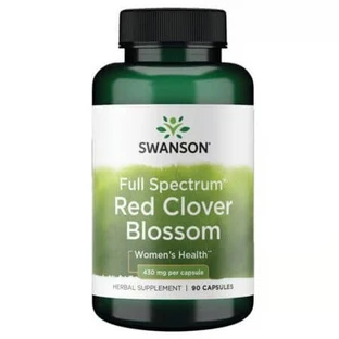 Trèfle Rouge à spectre complet, 430 mg, 90 gélules, Swanson