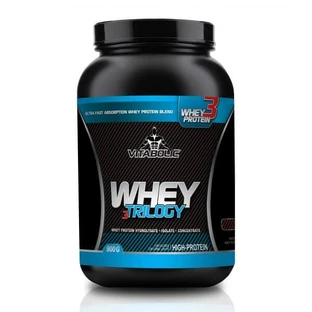 Proteína en polvo Whey Trilogy Standard sabor fresa Whey Trilogy Standard, 900 g, Vitabolic