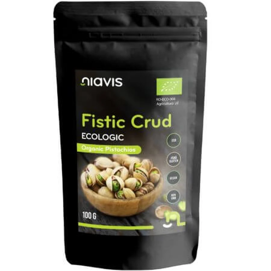 Biologische rauwe pistachenoten, 100 g, Niavis