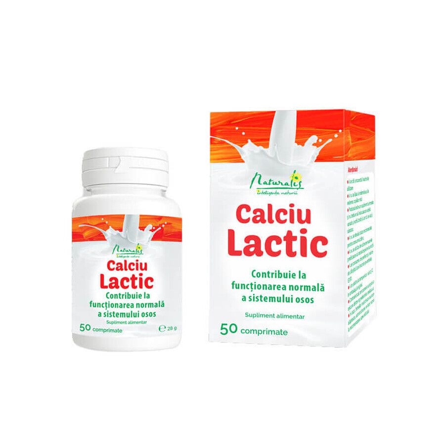Comprar Calcio láctico x 50 comprimidos, Naturalis Calcio láctico x 50 comprimidos, Naturalis