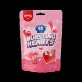 Strawberry Jellies 4D Fruit Gummy Strawberry Cherry, 65 g, Amos