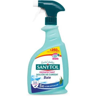 Sanytol ontsmettingsmiddel, antikalk voor badkamer, 750 ml