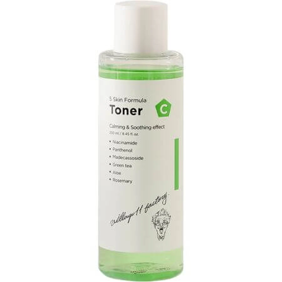 Tonique apaisant pour le visage 5 Skin Formula, 250 ml, Village 11 Factory
