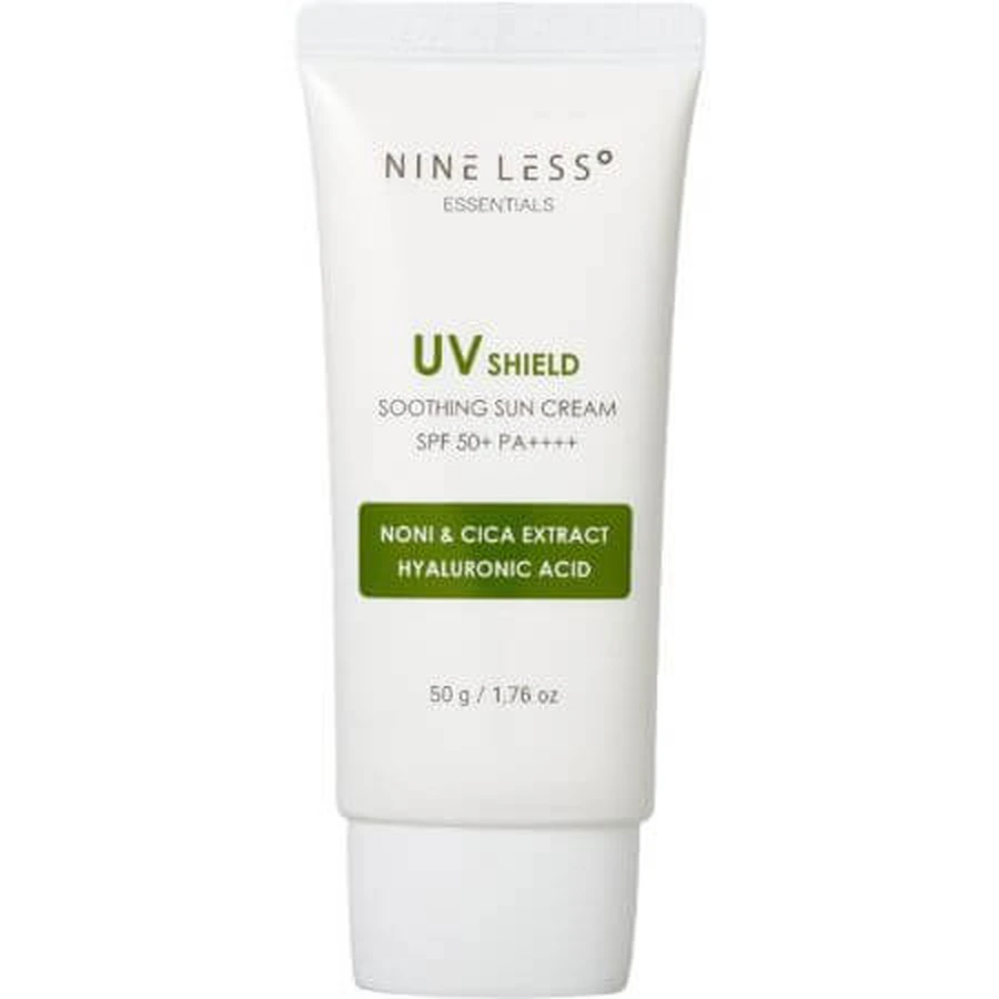 Zonnebeschermingscrème met SPF 50+ PA++++ Uv Shield, 50 g, Nine Less