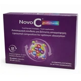 Novo C multivitaminas liposomales, 30 cápsulas de gelatina blanda, ND Medhealth