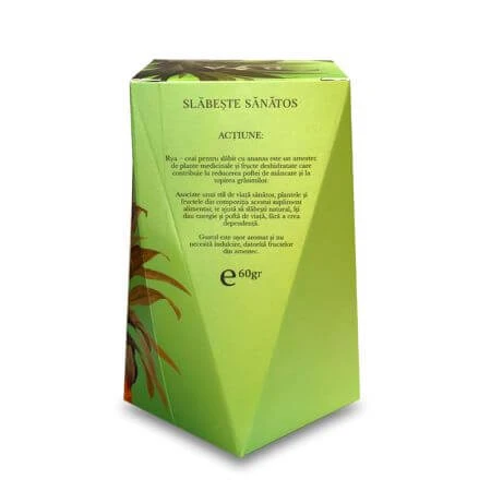 Slimming Tea with Pineapple, 60 g, Rya Vita
