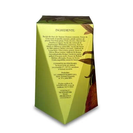 Slimming Tea with Pineapple, 60 g, Rya Vita