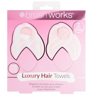 Luxury Hair Towels, 2 pieces, Brushworks