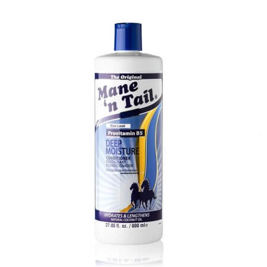 Feuchtigkeitsspendende Spülung mit Tiefenwirkung, 355 ml, Mane'n Tail