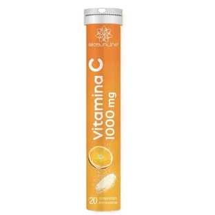 Vitamine C, 1000 mg, 20 comprimés effervescents, BioSunLine