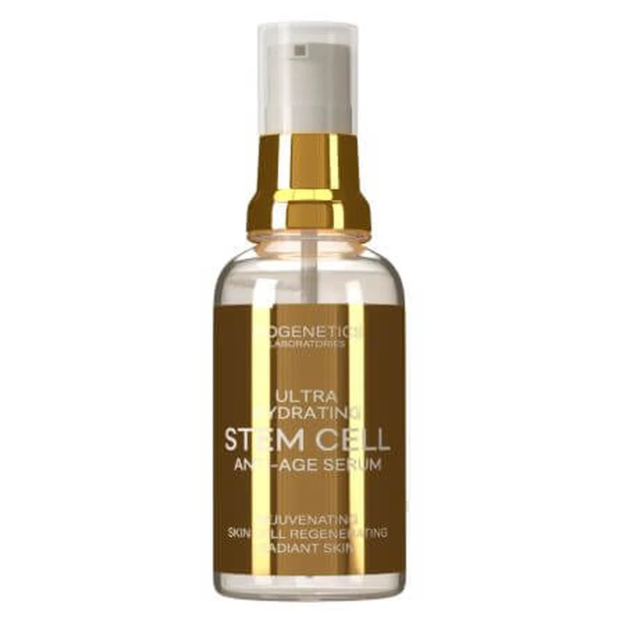 Siero viso anti-età alle cellule staminali Siero anti-età alle cellule staminali ultra idratante, 30 ml, Biogenetics