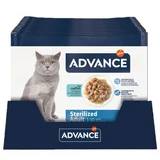 Natvoer met kabeljauw voor gesteriliseerde volwassen katten, 4x85 g, Advance Veterinary Diets